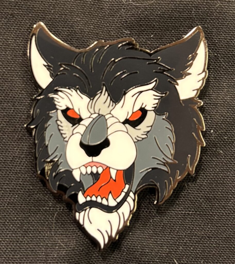 Werewolf Pin